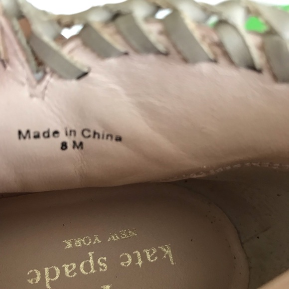 Kate Spade Ankle Tassle Beige Suede Stud Booties - Picture 7 of 8